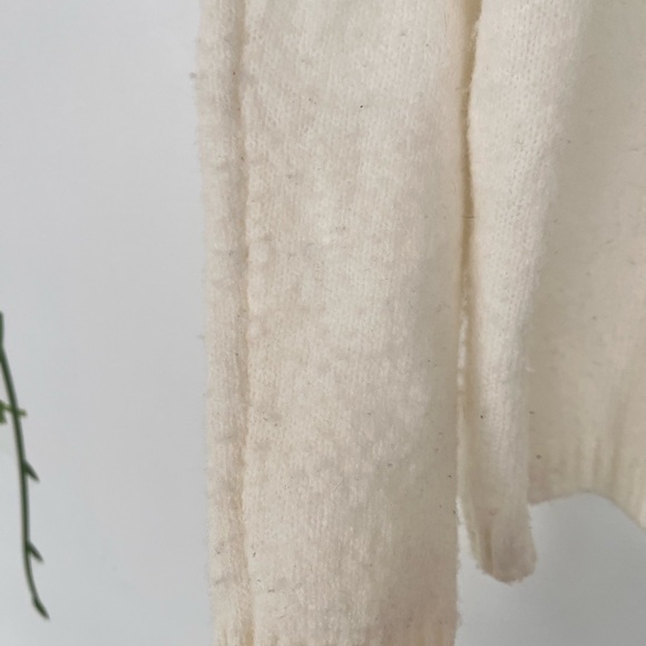 Colorful Sequin Embellished White Sweater by designer Airoldi - Picture 9 of 14